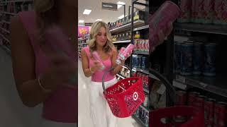 Get in, we're going to @target to stock up on Alani️ #energydrink #target #shoppinghaul #justagirl
