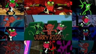 All jurry rigg transformations in all Ben 10 series