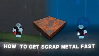 How to get LOTS of scrap metal fast in Pilgrammed | Roblox