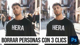 TIENES QUE VER ESTA NUEVA HERRAMIENTA para borrar personas, cables y líneas con la IA de Photoshop!