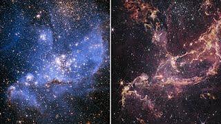 Hubble and Webb’s Views of NGC 346