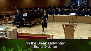 "In the Bleak Midwinter" Esther Dickman & Jonathan Spivey