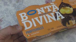 Bontà Divina Profiteroles 2x90 g Unboxing and Test