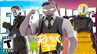 ALL THE SECRETS OF FORTNITE REMIX SEASON! NEW BATTLE PASS AND NEW TEASERS !