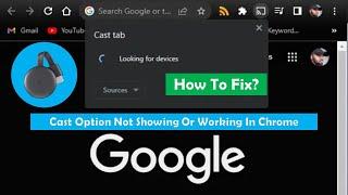 Cast Option Not Showing Or Working In Chrome Fix