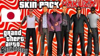 SHARE!! Skin Pack Mafia YAKUZA GTA San Andreas