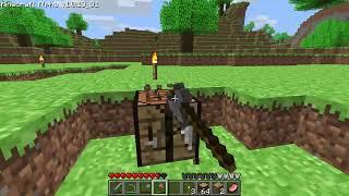 Minecraft Alpha 1.0.13 Episode 2 : Building a house