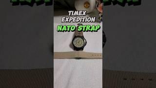 Timex Expedition - Replace leather strap with a nato band!