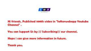 Softorwebapp 100th video