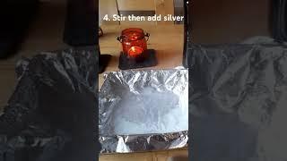 How to clean silver at home