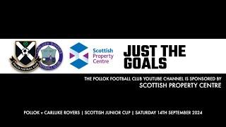 Pollok v Carluke Rovers - 21st September 2024 - Just the Goals