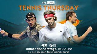 Tsitsipas vs. Berrettini in Dubai & Achtelfinale in Merida | Sky Sport Tennis Thursday im Livestream