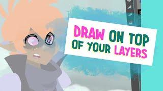 DRAWING - Draw on top of your Layers PART I (Harmony)