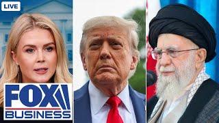 Karoline Leavitt briefs as Trump weighs Iran attack plan