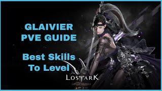 Lost Ark Glaivier PVE Guide & Build | Recommended Mobbing & Leveling Skills With Explanation