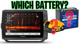 The BEST Battery Size For Fish Finders | Livescope | Garmin | Humminbird | Lowrance