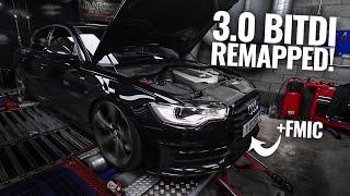 Finally on the DYNO + FMIC! Audi A6 BiTDI Project!