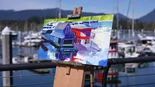 House Boat for sale in downtown Vancouver!  B17-1525 Coal Harbour Quay.  $399,900