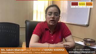 Ms. Sakshi Khanna Proud Mother of Kanav Khanna