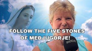 POWERFUL TESTIMONY  - FOLLOW THE 5 STONES OF MEDJUGORJE!