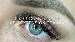 OKSANA RAPP  EYELASH TRAINING+