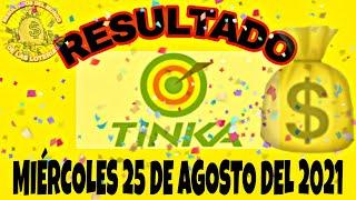 RESULTADOS TINKA DEL DÍA MIÉRCOLES 25 DE AGOSTO DEL 2021 S/7,849,458 / LOTERÍA DE PERÚ