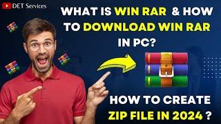 What is Winrar and How to Install Winrar in Pc ? | Winrar in 2024 | Install Winrar in 2024