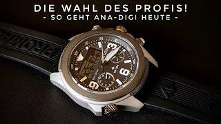 Kompromisslos einsatzbereit! CITIZEN JV1007-07E PROMASTER Land Combination Eco-Drive Review deutsch