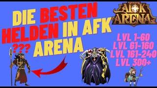 Die BESTEN HELDEN in AFK ARENA (Tier List) - Anfänger Guide