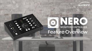 Audient Nero - Desktop Monitor Controller Feature Overview