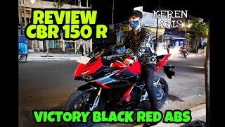 REVIEW CBR 150 R 2021 | VICTORY BLACK RED ABS KEREN ABISSS