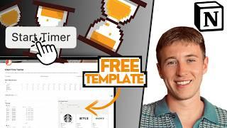 Notion Client Time Tracker -  Free Template