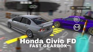 v10 Honda Civic FD Fast puretuned gearbox [ Car Parking Multiplayer ]