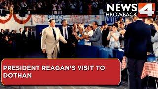 News4 Throwback: President Reagan's visit to Dothan