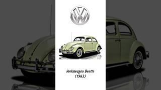 Volkswagen (1956-1977) Transformation #volkswagen #volkswagenbeetle #volkswagenbus #shorts #trend