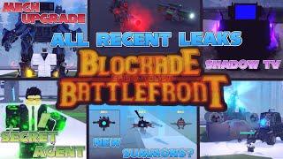ALL RECENT LEAKS || SKIBIDI TOILET BLOCKADE BATLLEFRONT || ROBLOX