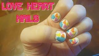 Love Heart Nails || Quirky Tatiana