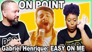 Easy On Me - Gabriel Henrique (Cover Adele) REACTION - Drew Nation