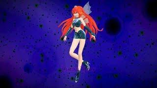 【MMD】Winx Club Magic Winx RAI Dark Bloom Transformation「FANMADE」