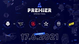 G2 vs Faze, Gambit vs Complexity, BIG vs NAVI | BLAST Premier Spring Final Day 3