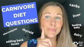 Carnivore diet questions 2021, grass-fed vs grain-fed, cheese consumption, ketones, reintroductions