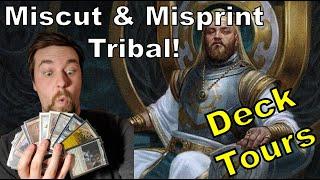 Miscuts & Misprints Tribal: Kenrith the Returned King Commander Deck Tech - Deck Tours Episode 1