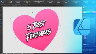 5 Best Features / Tools in Affinity Designer 2022 and How To Use Them