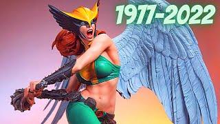 Evolution of Hawkgirl in Movies, Cartoons 1977-2022