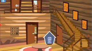 Modern Wood House Escape Video Walkthrough