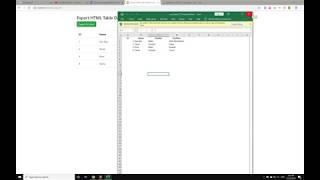 [REQUEST] Export HTML Table To Excel using Javascript