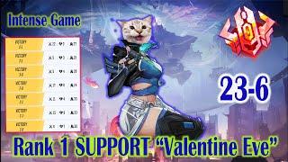 Rank 1 Support User Valentina Eve || One Above All Pro Gameplay