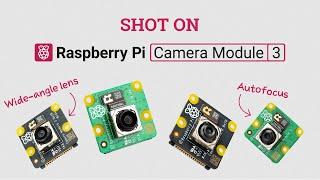 Raspberry Pi Camera Module 3 - Autofocus cameras!