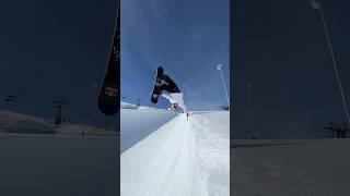 hand plant #snowboarding #redbull #athlete #training #winter #olympics #snow #mountains