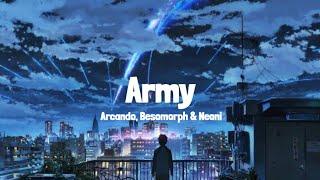 Army By Arcando, Besomorph & Neoni - Lyrics | Lyrical Aesthetics | #army #lyrics #viral #neoni